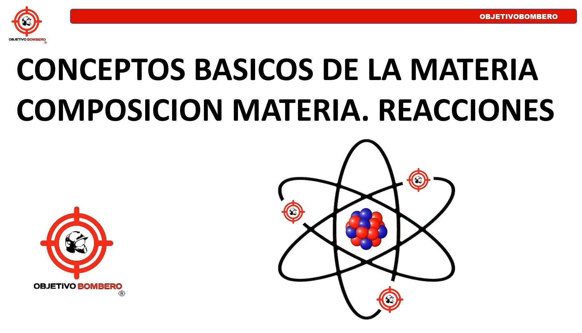 Clase Conceptos Básicos de la Materia, Reacciones