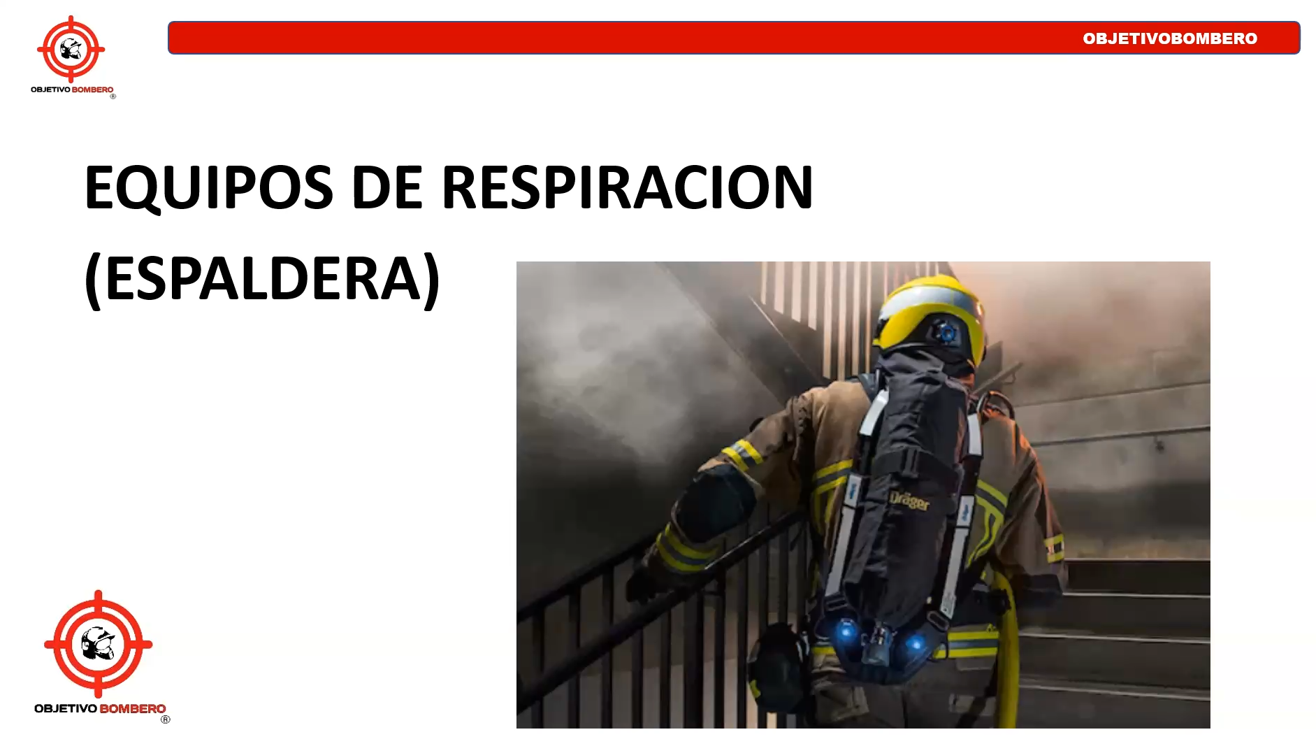 Equipo de Respiración Autónomo (Espaldera)