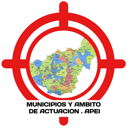 Municipios y Ámbito de Actuación APEI