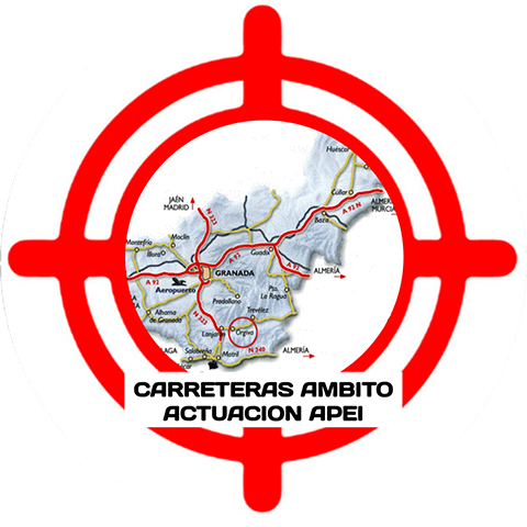 Carreteras Ámbito de Actuación APEI