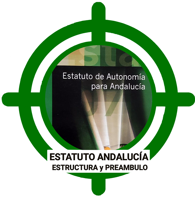 Test Estatuto Andalucía, Estructura y Preámbulo (Tema 2)
