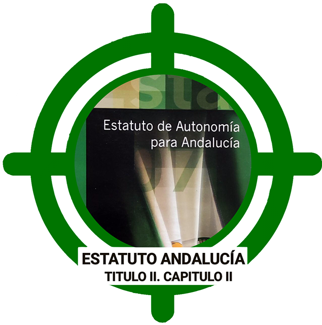 Test Estatuto Andalucía, Título II, Capítulo II (Tema 2)