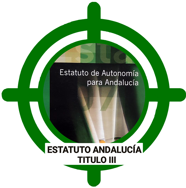 Test Estatuto Andalucía, Título III (Tema 2)